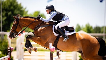 Olivia Sweetnam earns first FEI Grand Prix victory