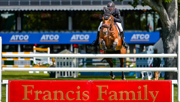 Jos Verlooy & Parise Van Den Dael best in the Francis Family Cup 1.50m at Spruce Meadows