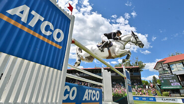 Mark Bluman & Hastella win the ATCO CSI2* Grand Prix at Spruce Meadows