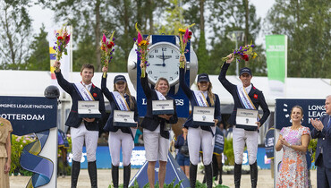 Longines League of Nations™ – Great Britain rise to the top in Rotterdam