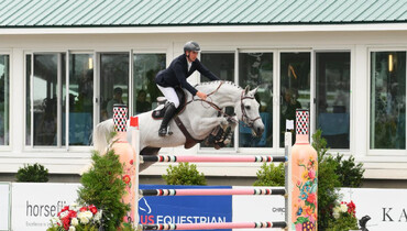 Jordan Coyle sweeps top two places in the $45,000 Wölffer Estate Vineyard CSI3* jump-off class at Lake Placid Horse Shows