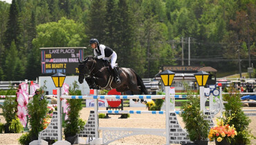 Giavanna Rinaldi wins $45,000 Brianne Goutal LLC CSI3* jump-off class at Lake Placid Horse Shows