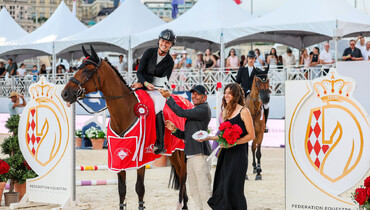 Kristen Vanderveen and Starbucks 27 fly to victory in Longines Global Champions Tour of Monaco CSI5* 1.50m jump-off thriller