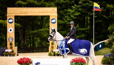 Going first proves no obstacle as Queen Van Dorperheide holds off the field at Great Lakes Equestrian Festival