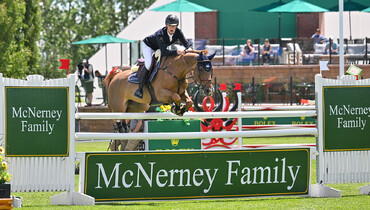 Fastest in the field: Tom Wachman wins McNerney Cup 1.45m