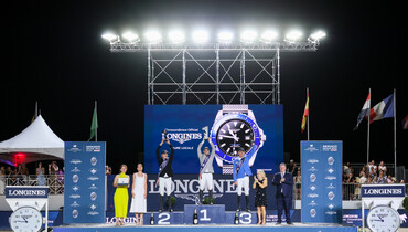 Stephan de Freitas Barcha and Dinozo Imperio Egipcio win the Longines Global Champions Tour Grand Prix of Monaco