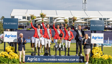 Team Switzerland wins the CSIO5* Agria Falsterbo Nations Cup 2026