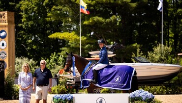 Samantha Schaefer and Frasier find another gear in CSI3* $31,100 Elk Rapids Marina two-phase