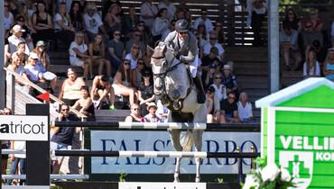Philipp Weishaupt and Callao L victorious in the final qualifier for the Rolex Grand Prix presented by Agria