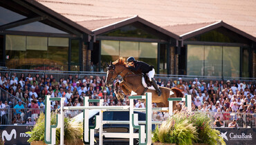 Spanish podium in the CSI4* 1.60m Casas Novas Grand Prix Marqués de Riscal Trophy