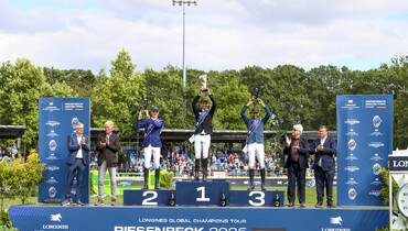 Last to go, first to glory: Victor Bettendorf and Gibbs Un Prince stun in Longines Global Champions Tour Grand Prix of Riesenbeck