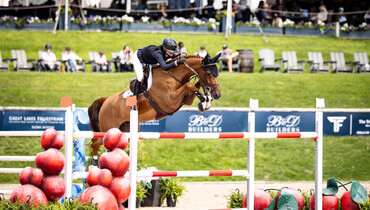 Gia Rinaldi and Caldaro van de Oude Heihoff capture CSIO3* second qualifier