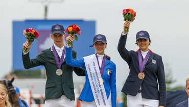 Italy’s Lepratti makes history as FEI Jumping European Championship for youth concludes