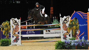 Julien Epaillard and Angelie von Essen winners at HOYS