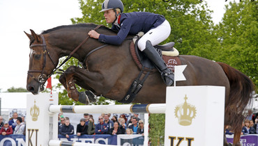 Katie Dinan new rider on Dougie Douglas