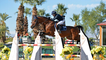 Two wins in two days for Margie Engle at National Sunshine Series FEI Week at CSI5* Thermal