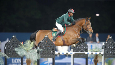 Speed demon Abdelkebir Ouaddar wins opener in Doha