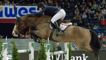 Cameron Hanley fastest from start to finish in Stuttgart
