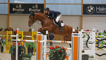 Michel Hendrix wins the CSI2* FEI World Cup in Budapest