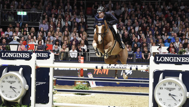 Ben Maher H&M Leading Rider of the Show at Olympia