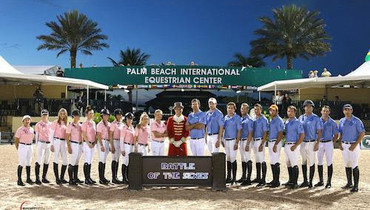 Girl power reigns over $75,000 Battle of the Sexes at Winter Equestrian Festival
