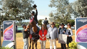 Juan Manuel Luzardo and Stan win the inaugural Longines FEI World Cup in Valle de Bravo