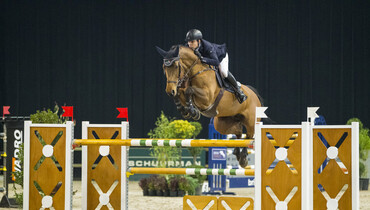 Cassio Rivetti shows a clean pair of heels in CSI3* Grand Prix of Indoor Drachten