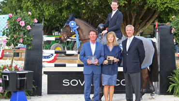 Two-for-two! McLain Ward and HH Carlos Z capture $50,000 Longines Qualifier CSI3* at CP Wellington Masters