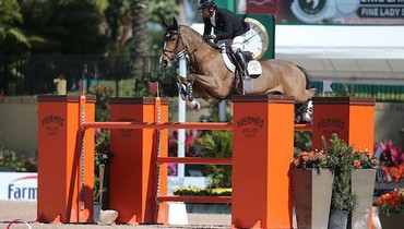 Eric Lamaze and Fine Lady 5 win Ruby et Violette WEF Challenge Cup round 7