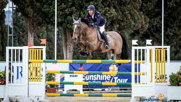 Luca Moneta with Friday’s biggest win at the Sunshine Tour