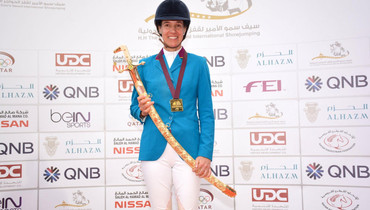 Luciana Diniz and Fit For Fun best in the CSI5* Grand Prix in Doha