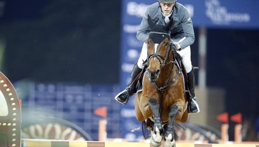 Kevin Staut to the top in Wednesday's 1.50 class at CSI5* Al Shaqab