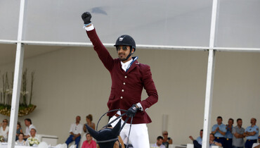 Sheikh Ali Al Thani wins FEI World Cup on home soil in Al Rayyan