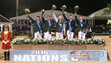 Ireland wins $150,000 Nations Cup CSIO 4* at the 2016 Winter Equestrian Festival