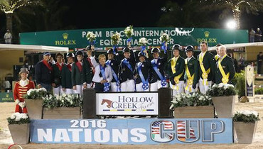 USA wins Hollow Creek Farm FEI Junior and Young Rider Nations' Cups; Mexico tops Children's Nations' Cup