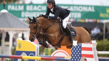 Darragh Kenny and Red Star d'Argent win $35,000 Ruby et Violette WEF Challenge Cup Round 11