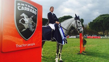 Cassio Rivetti to the top in the CSI3* Grand Prix in Arezzo