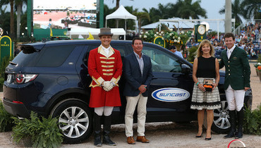 Shane Sweetnam named leading rider of the Suncast ® 1.50m Series