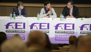 Olympic champion Steve Guerdat features on first day of FEI Sports Forum