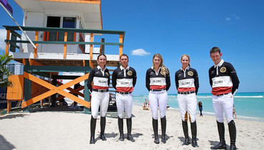 The starting order for Sunday's Global Champions League in Miami Beach
