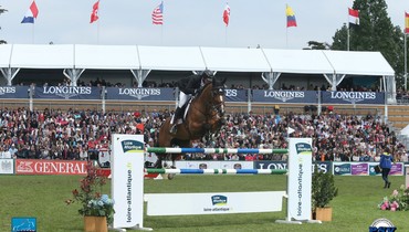 Eric Lamaze scores second victory in La Baule