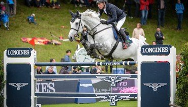 Dreher makes it look cool and easy to win the the CSIO5* Longines Grand Prix in St. Gallen