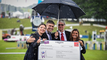 A year of celebration for JustWorld International and the Longines CSIO St.Gallen