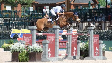 Samuel Parot claims top tonors in the $86,000 1.50m Suncast® Challenge