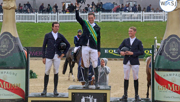 Michel Hendrix hits the right note to win the CSI4* Bolesworth International Grand Prix