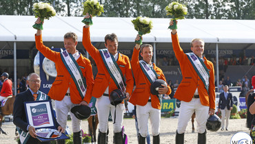 Netherlands in the lead of the Furusiyya FEI Nations Cup Europe Division 1