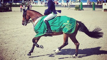 Daniel Deusser wins the Porsche in the CSI5* Grand Prix at Knokke Hippique