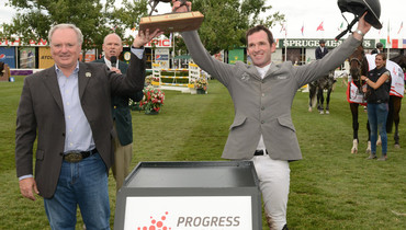 Philipp Weishaupt and Chico 784 win Progress Energy Cup at Spruce Meadows