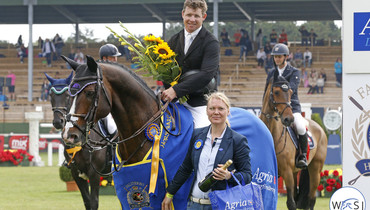 Shane Sweetnam and Cyklon take their second win in Falsterbo