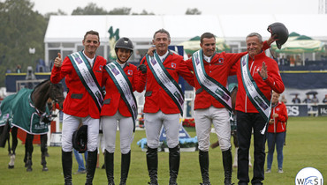 Switzerland sweeps competition aside to win Furusiyya FEI Nations Cup in Falsterbo